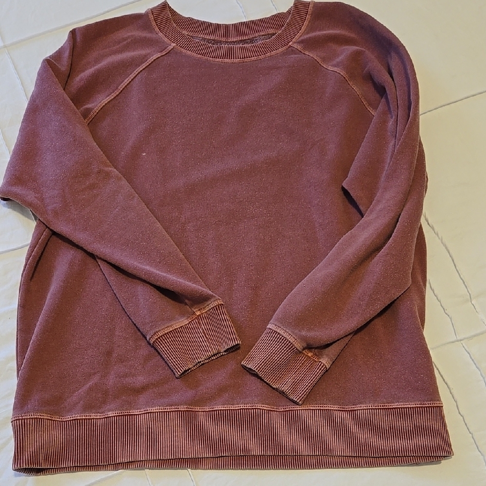 Burgundy Crewneck Sweatshirt